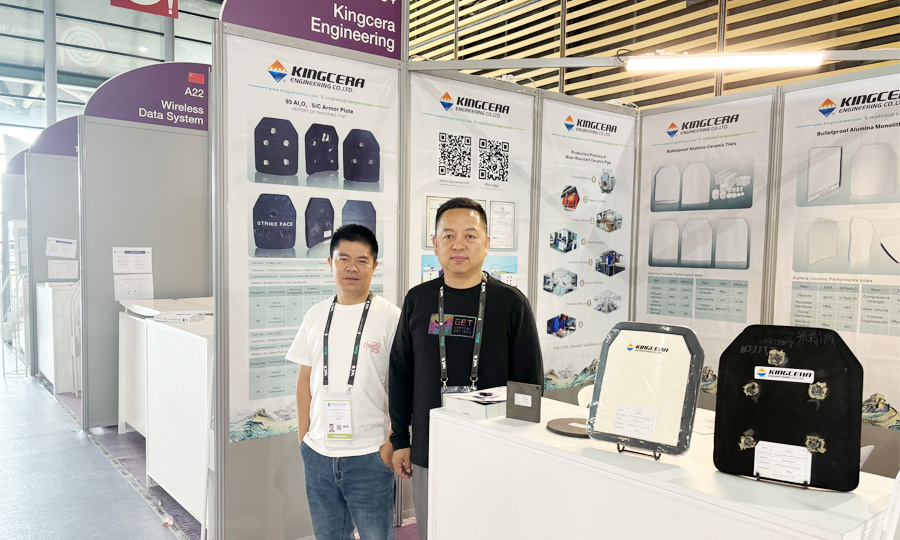 Kingcera attends the EUROSATORY Exhibition in Paris France